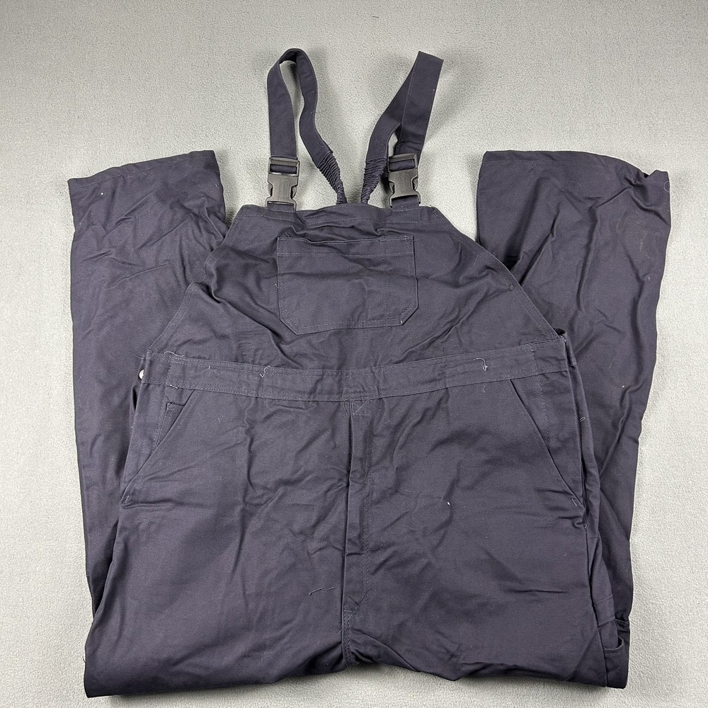 Bulwark Overalls Flame Resistant Pants Mens Medium LN Westex Ultrasoft Workwear